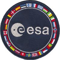 afbeelding van ESA 27 flags patch